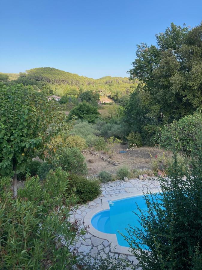 La Parenthese Du Var - Gite Avec Grande Terrasse Vue Sur Piscine Saint-Antonin-du-Var Buitenkant foto