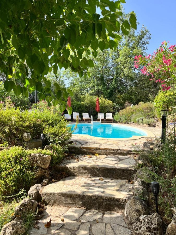 La Parenthese Du Var - Gite Avec Grande Terrasse Vue Sur Piscine Saint-Antonin-du-Var Buitenkant foto